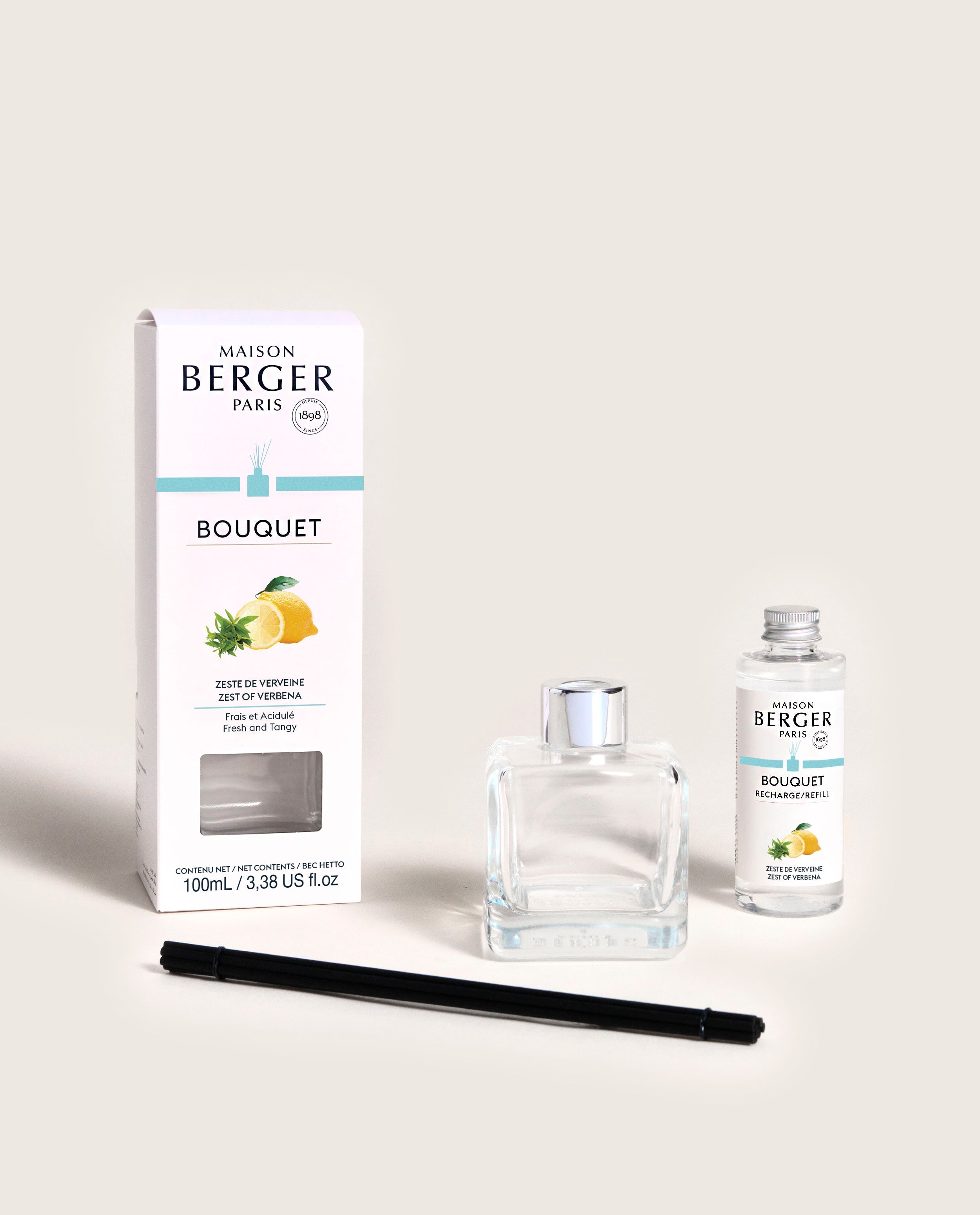 Zest Of Verbena Cube Reed Diffuser