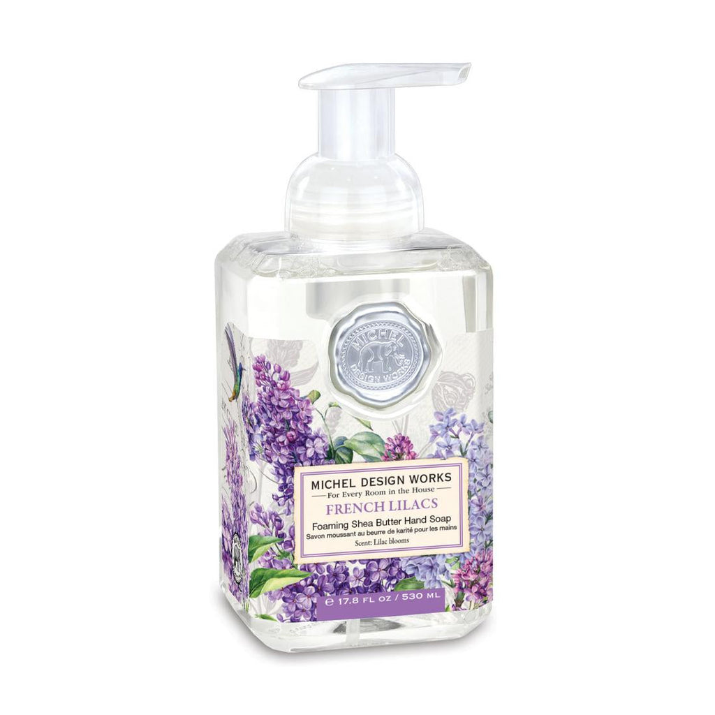French Lilacs Foaming Soap | Michel Design Works | Dream Weaver 