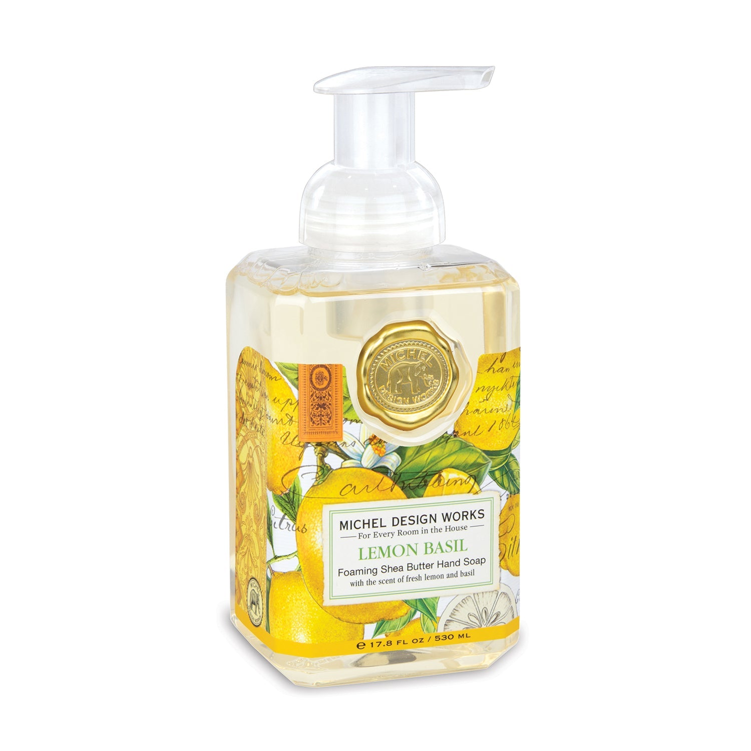 Lemon Basil Foaming Soap | Michel Design Works | Dream Weaver Canada